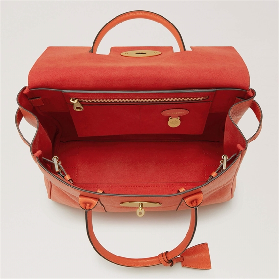 Mulberry Bayswater Coral Orange